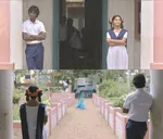 aadithya bhaskar memes, memes, plain memes, aadithya bhaskar plain meme, tamil memes - Ram and Janaki standing outside the classroom